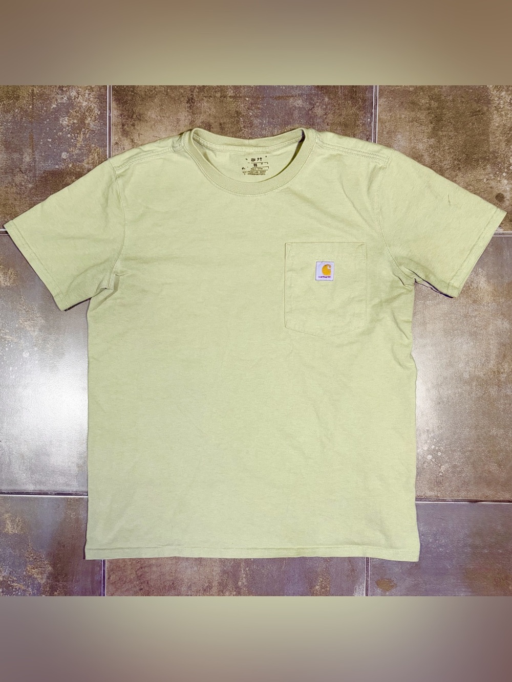 CARHARTT Round Neck Pistachio